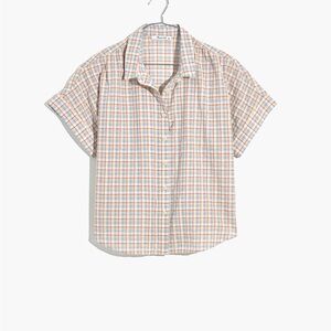 Madewell Hilltop Shirt in Tahoe Plaid